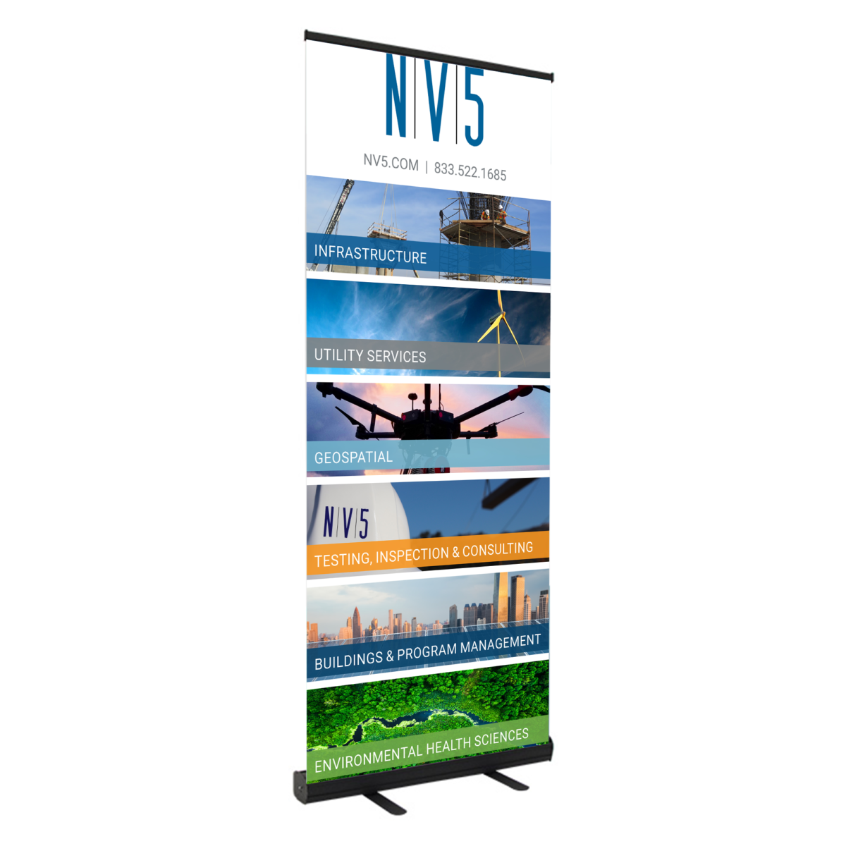 31.5" Single-Banner Kit | Our Verticals