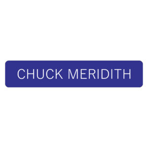 Employee Desk Plate | Blue