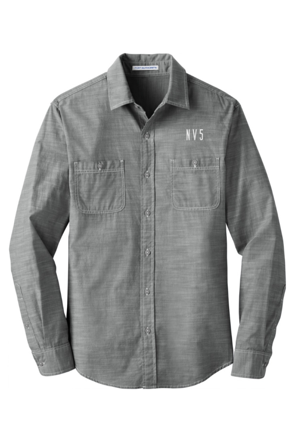 Men's Slub Chambray Shirt