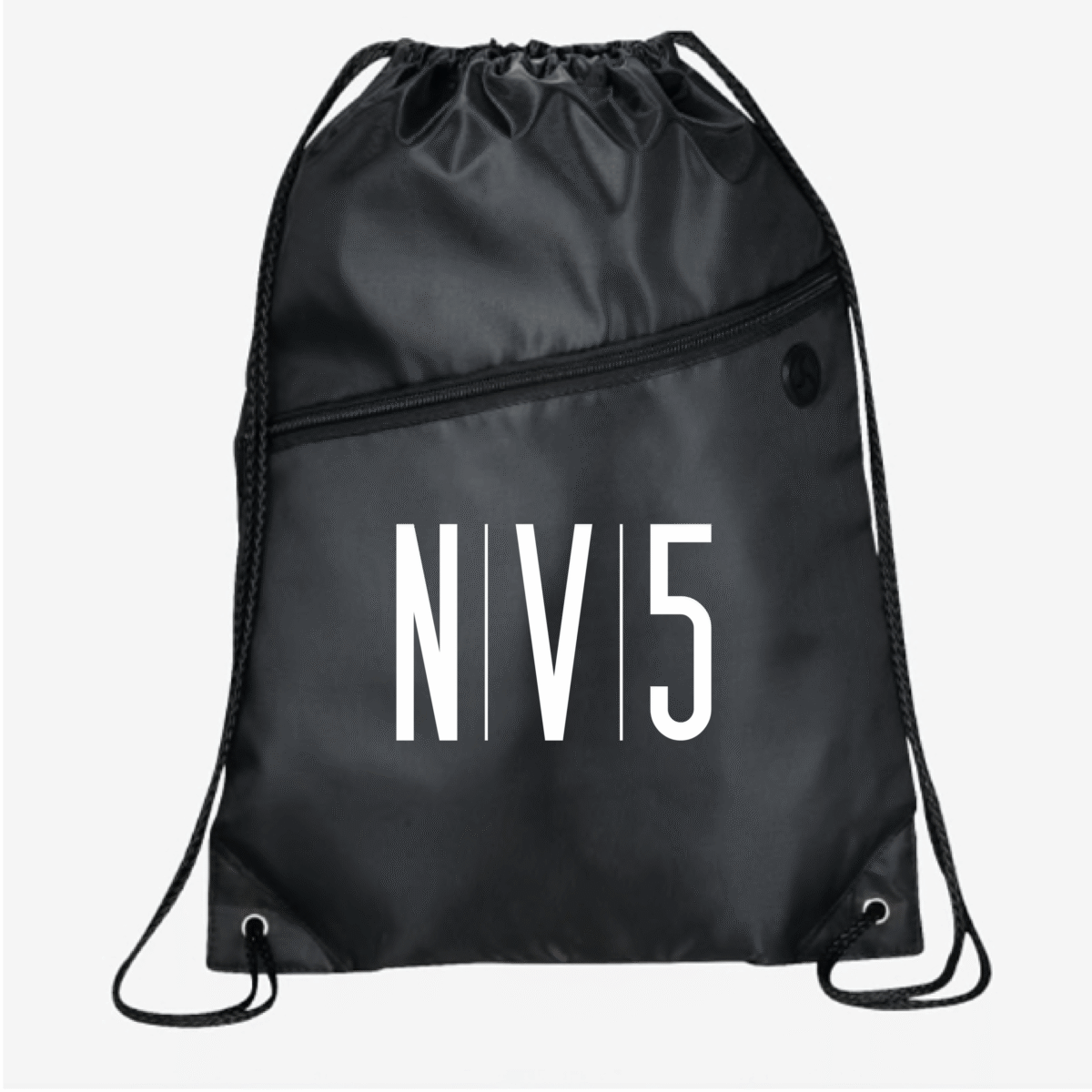 Alternative view of Drawstring Bag w/ zipper