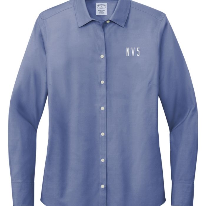 Women’s Brooks Brothers Wrinkle-Free Stretch Pinpoint Shirt